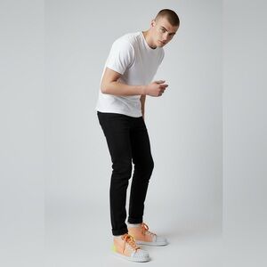 Christian Louboutin Mens Sneakers Size 9.5 (right) Size 10 (Left) Fun Lou Spike